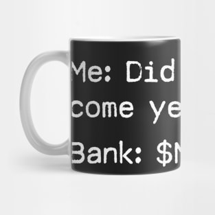 Stimulus Check $600 Relief Lockdown Mug